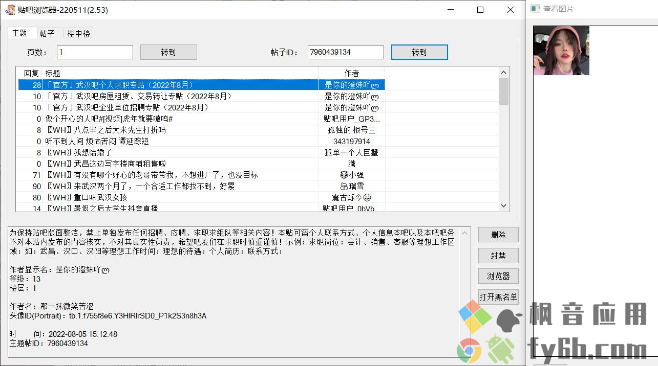Windows TiebaManager贴吧管理器_v2.53 绿色便携版