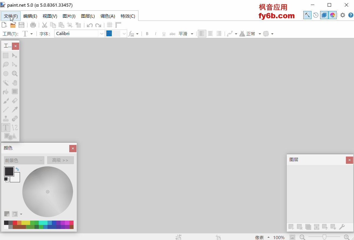 Windows PaintDotNet 图像编辑器_v5.0