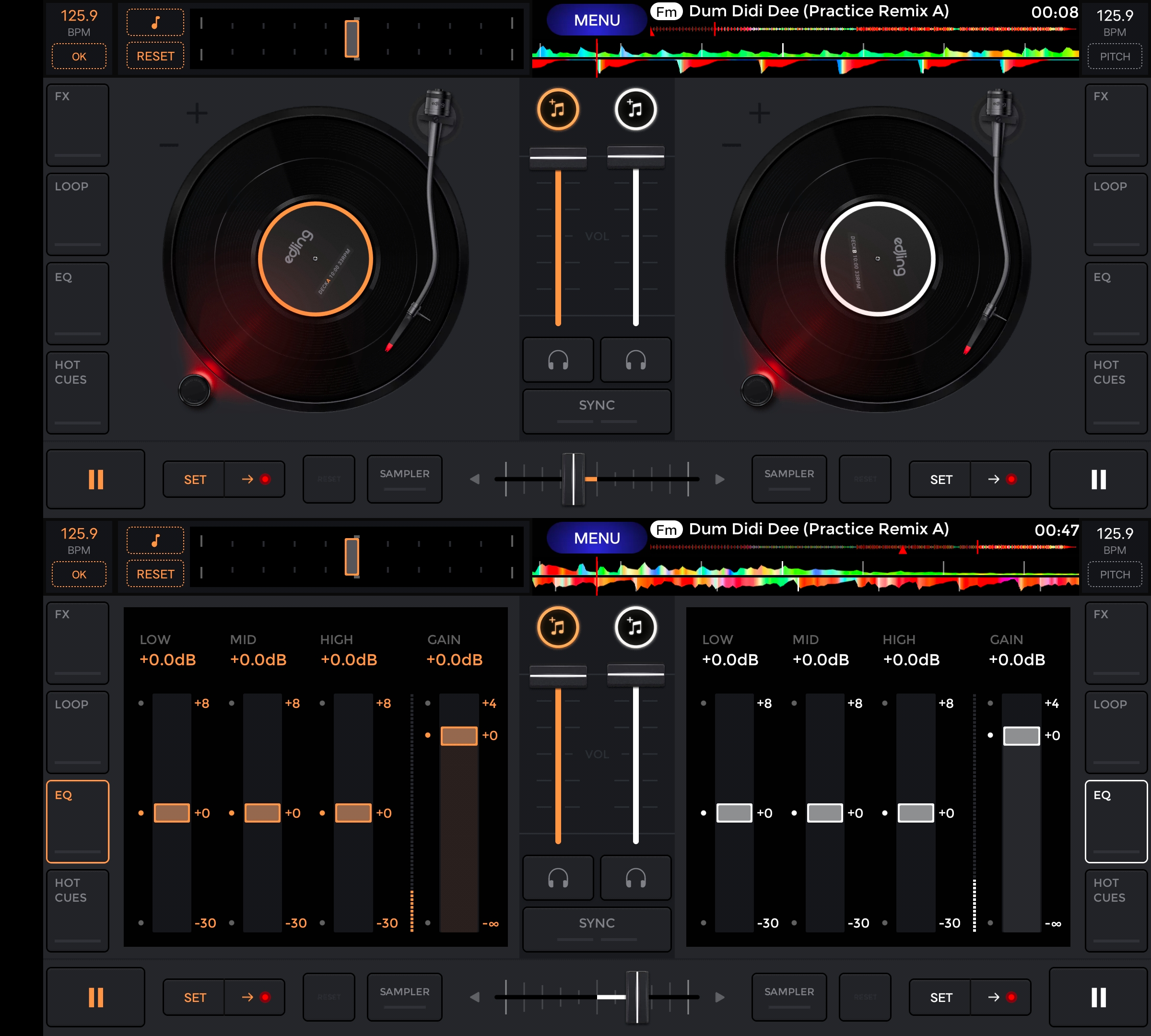 Android edjing Mix DJ音乐混音器_v7.04