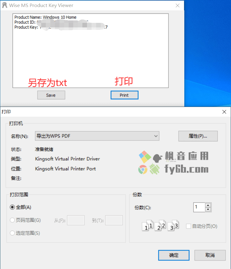 Windows Wise Windows Key Finder 微软产品密钥激活码查询工具_v1.0.2 绿色便携版