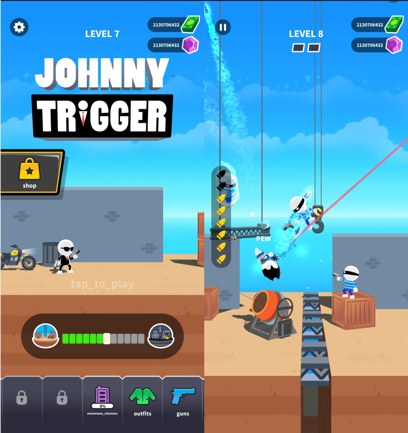 Android 神枪手约翰尼 Johnny Trigger_v1.13.4